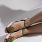 Sofía Rosa Verde - Landa Zapatos