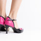 Gemma Fucsia Negro - Landa Zapatos