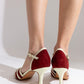 Isabella Aqua Bordo - Landa Zapatos