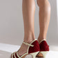 Isabella Aqua Bordo - Landa Zapatos