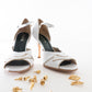 Gemma Aplique Oro Blanco - Landa Zapatos