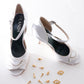 Gemma Aplique Oro Blanco - Landa Zapatos